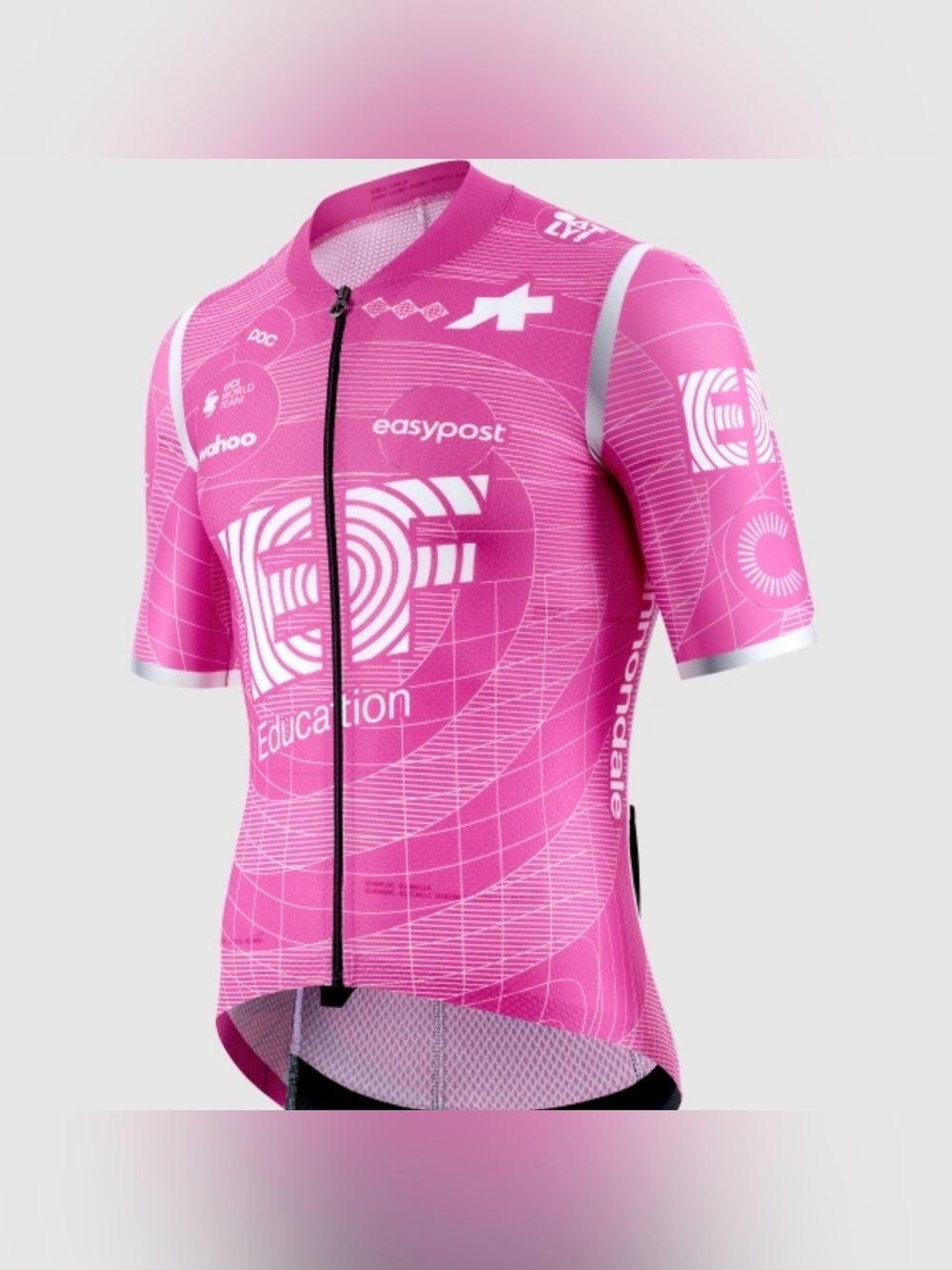 NEW Assos Men’s Mille GT S11 Evo x EF Education Cycling Jersey - Pink Medium - Picture 4 of 6